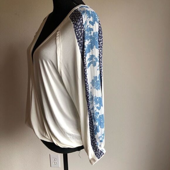 Faux Wrap Boho Top - Picture 2 of 8